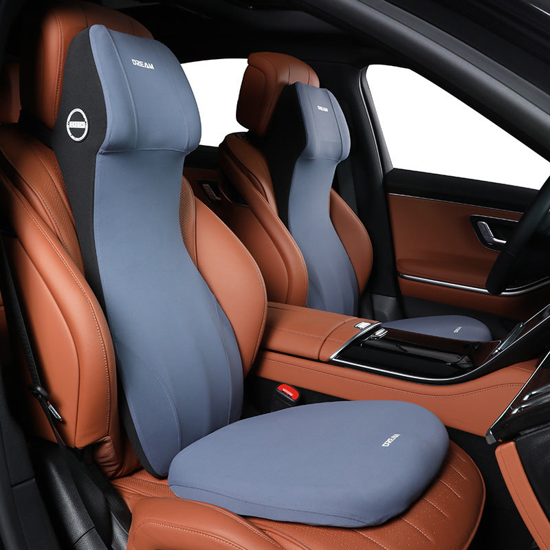 Memory Foam Car Seat Cushion | Ergonomic, 6 Colours, Seat or Headrest