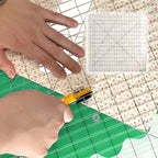 Fabric Cutter with Clamp | Cuts 6 Layers at Once for Quilting