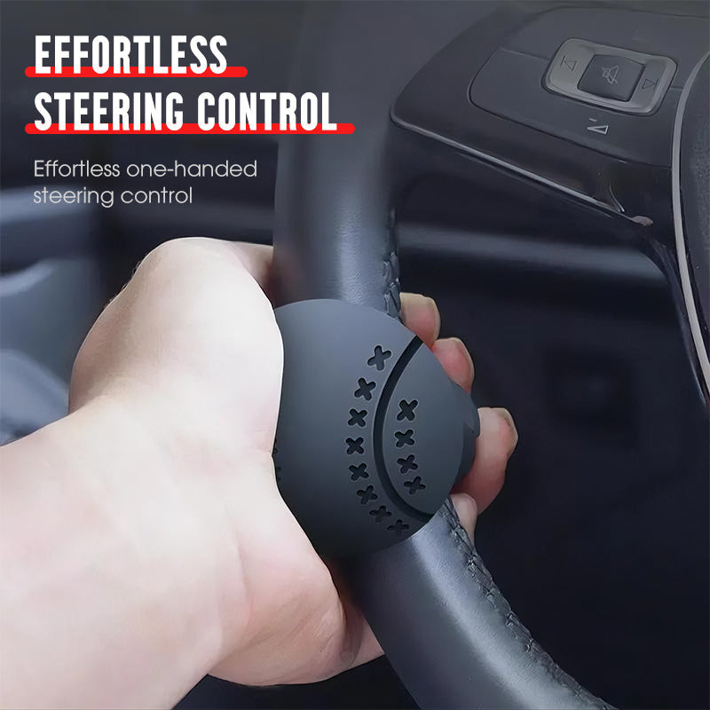 Steering Wheel Knob | Ball Bearing, One-Handed, Tool-Free Clamp