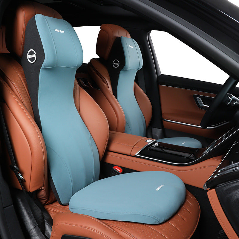 Memory Foam Car Seat Cushion | Ergonomic, 6 Colours, Seat or Headrest